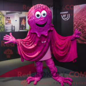 Disfraz de mascota Magenta...