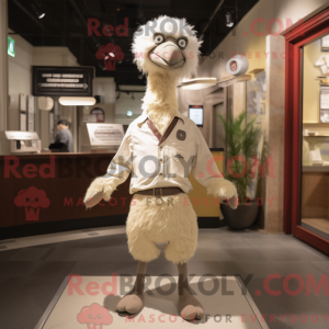 Costume mascotte d autruche...