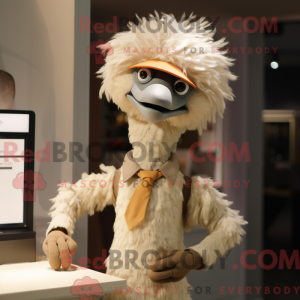Costume mascotte d autruche...