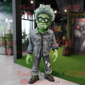 Forest Green Zombie mascot...
