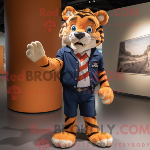 Tiger maskot drakt karakter...