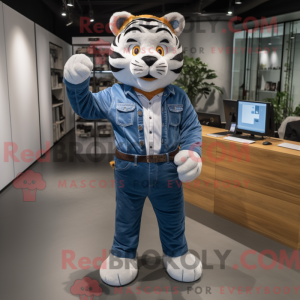 Tiger maskot drakt karaktär...