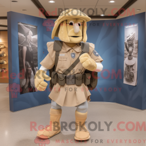 Beige Spartan Soldier...