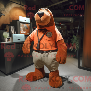 Rust Walrus maskot...