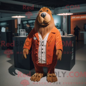 Rust Walrus maskot...