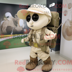 Cream Sniper maskot...