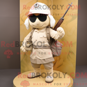 Cream Sniper maskot...