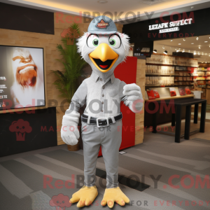 Disfraz de mascota Silver...