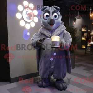 Gray Scented Candle mascot...