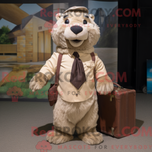 Disfraz de mascota Marmota...