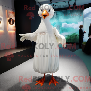 Costume mascotte de mouette...