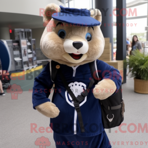 Navy Mongoose maskotka...