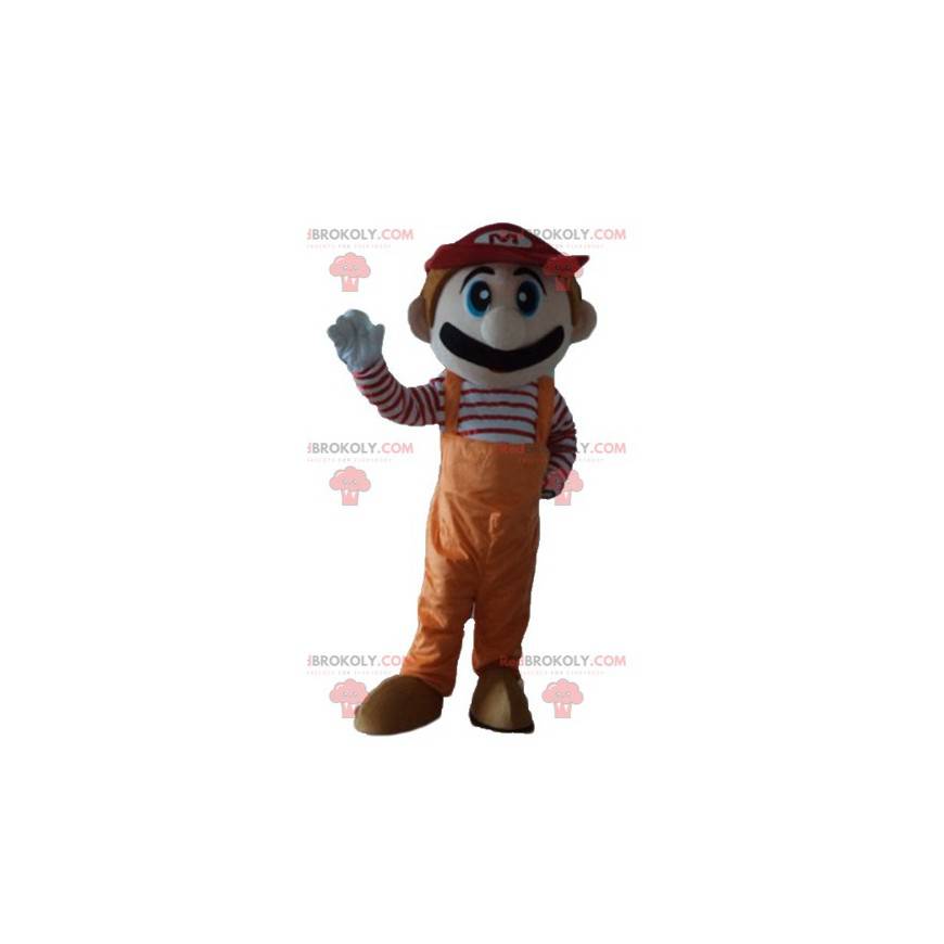 Mario mascot famous video game character - Redbrokoly.com