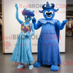 Disfraz de mascota Blue...