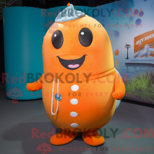 Postava kostýmu oranžového...