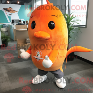 Costume mascotte de narval...