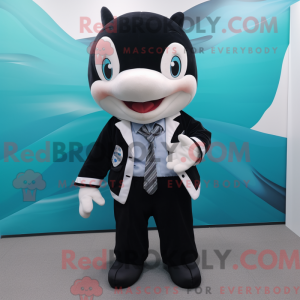 Disfraz de mascota orca...