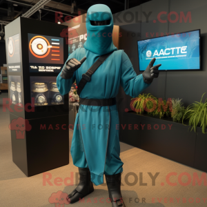 Postava maskota Teal Gi Joe...