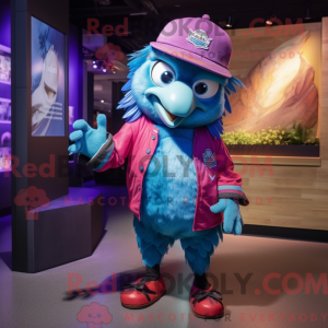Magenta Blue Jay...