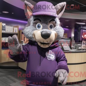 Máscara de Lobo Roxo figura...