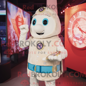 Maskotkostymekarakter White...