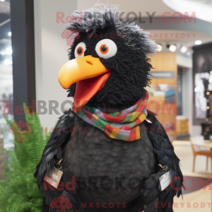 Svarte høner maskot kostyme...