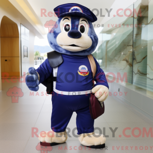 Navy Moussaka mascot...