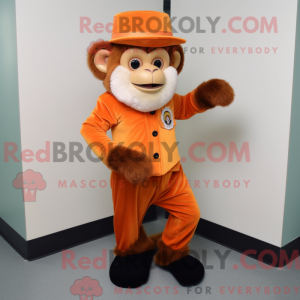 Orange Capuchin Monkey...