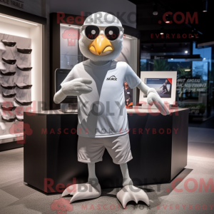 Silver Albatross mascot...