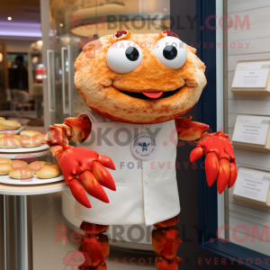 Crab Cakes maskotdraktfigur...