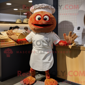 Crab Cakes Maskottchen...