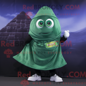 Mascotte de Shakshuka verte...