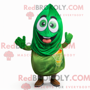 Grøn Shakshuka maskot...