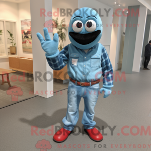 Figura de máscara Sky Blue...