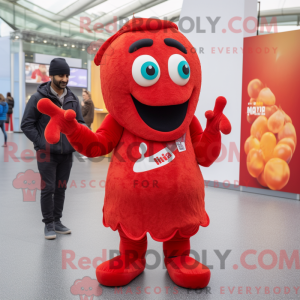 Rød Tikka Masala maskot...
