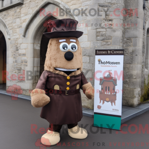Brun Irish Castle maskot...