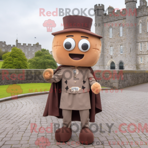Brun Irish Castle maskot...