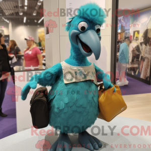 Turkis Dodo Bird maskot...