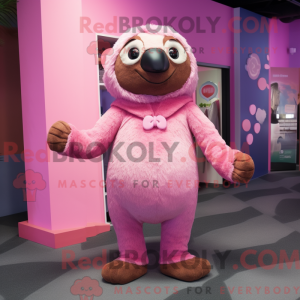 Disfraz de mascota Pink...