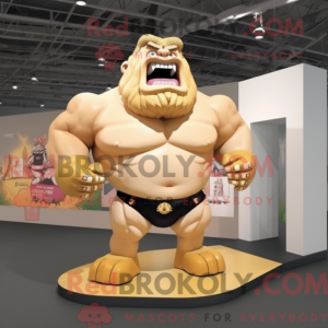 Personaggio mascotte Gold...