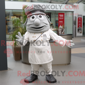 Sølv Lasagne maskot kostyme...