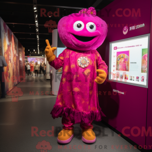 Magenta Pad Thai mascot...