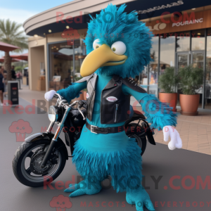 Turkis struds maskot...