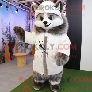 Mascotte de raton laveur...