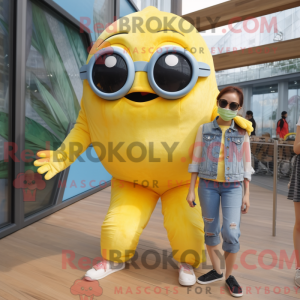 Citrongul laks maskot...