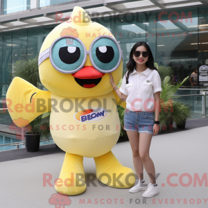 Citrongul laks maskot...