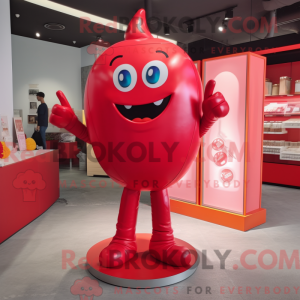 Red Candy Box maskot...