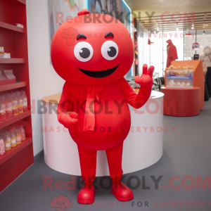Red Candy Box maskot...