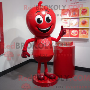 Red Candy Box maskot...