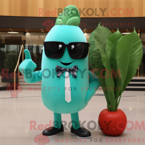 Turkis reddik maskot drakt...